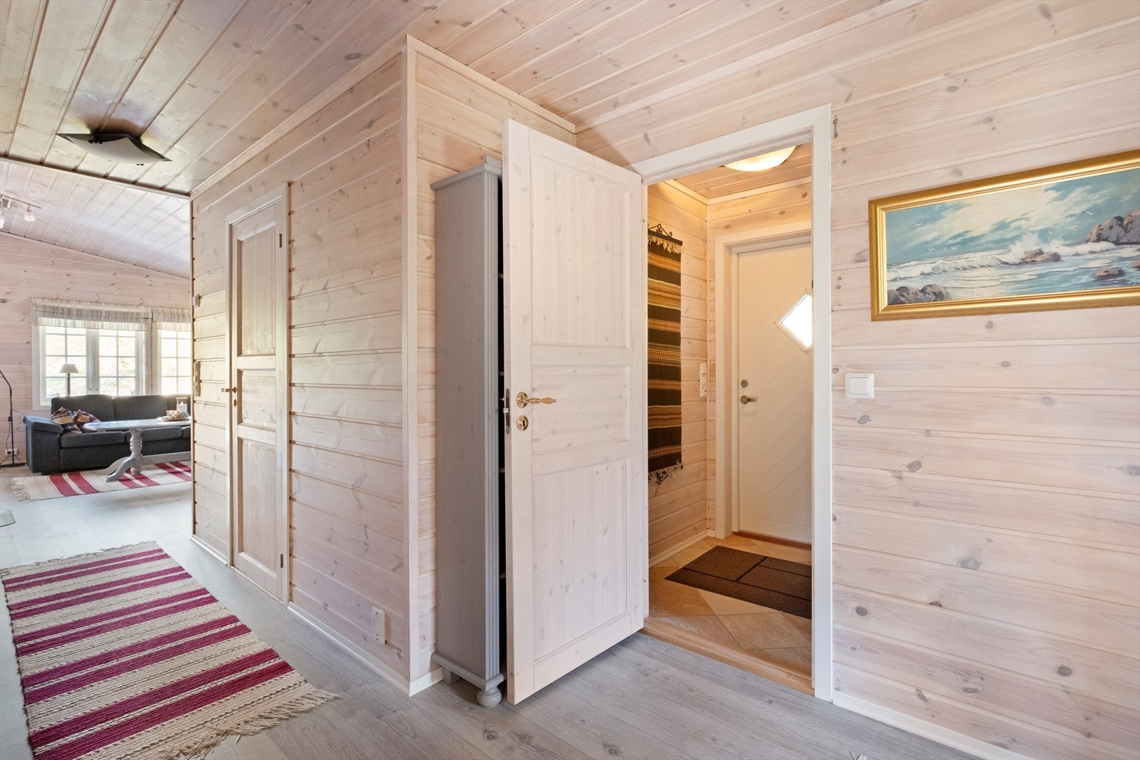 Vindfang og gang Galleribilde