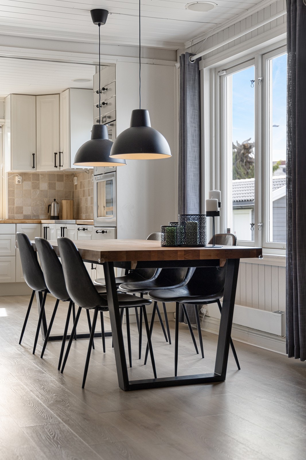 Her kan man invitere familie og venner til middag Galleribilde