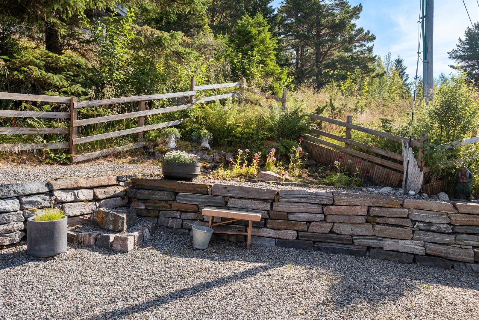 Uteareal Galleribilde