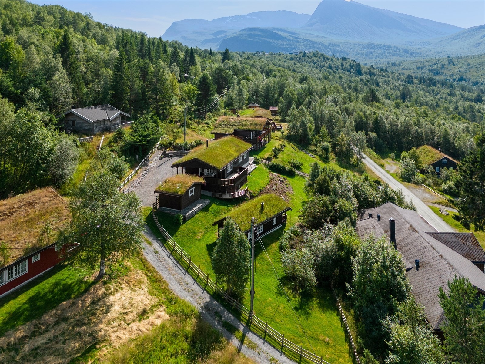 Dronefoto Galleribilde