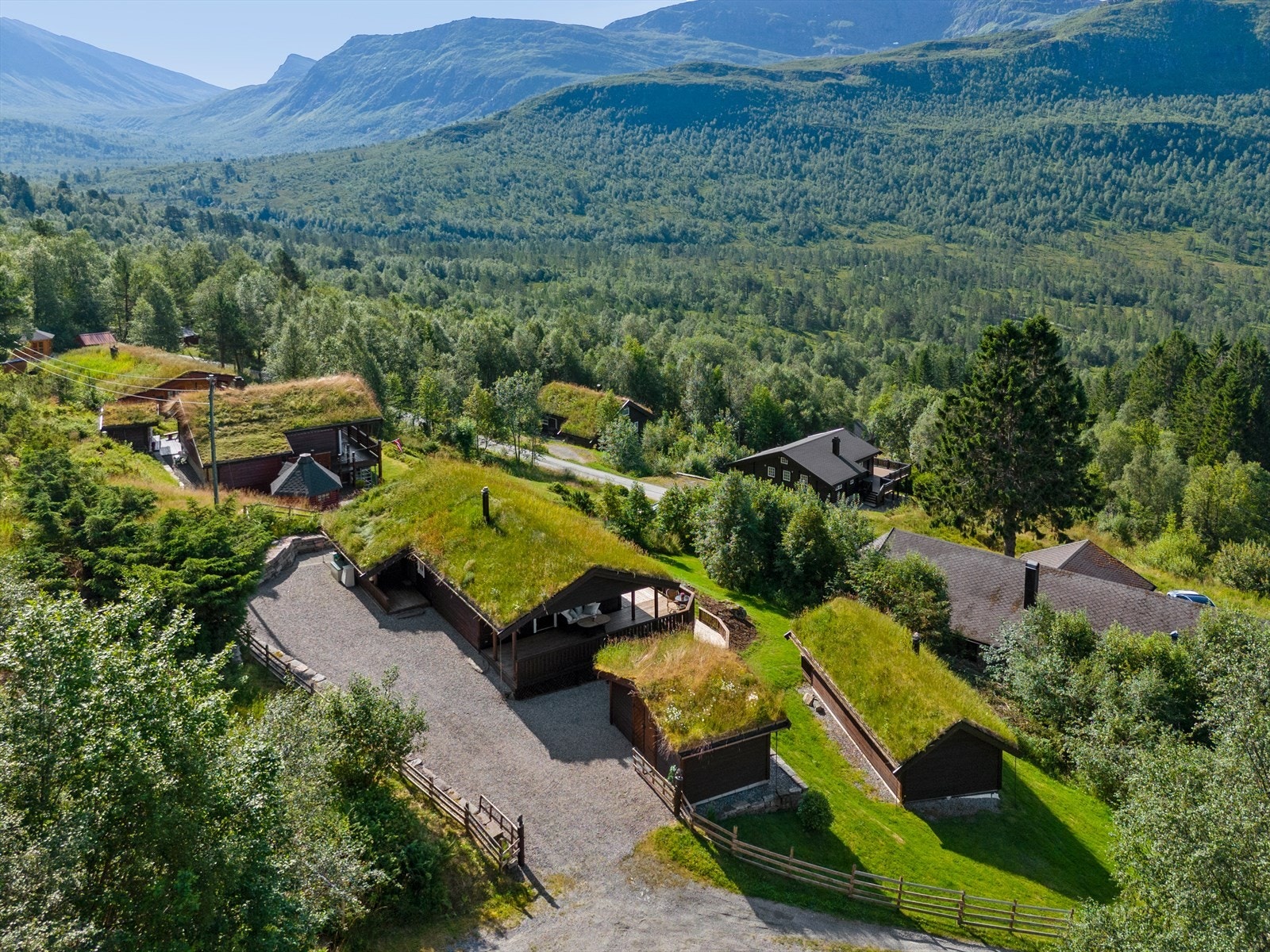 Dronefoto Galleribilde