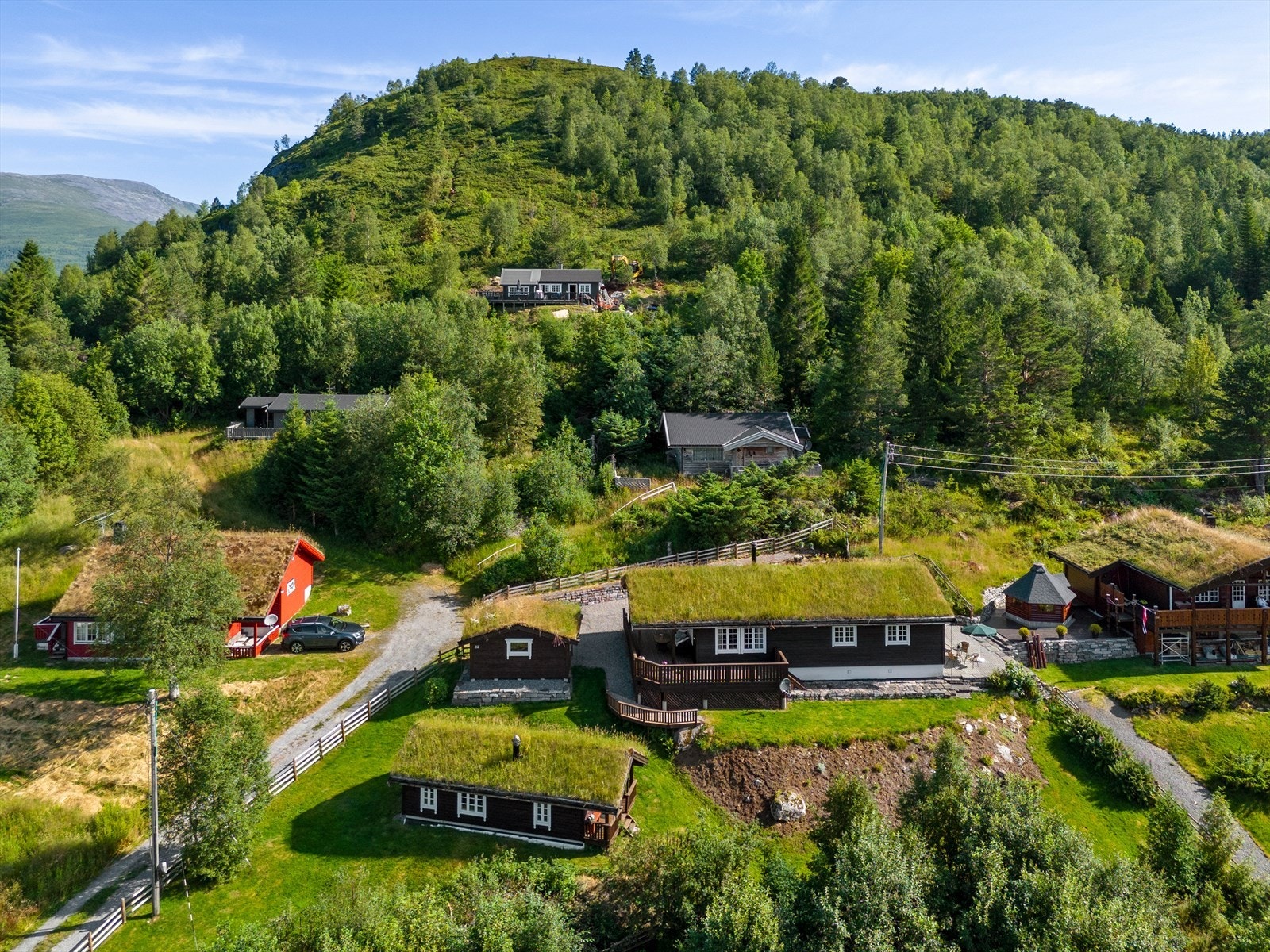 Dronefoto Galleribilde