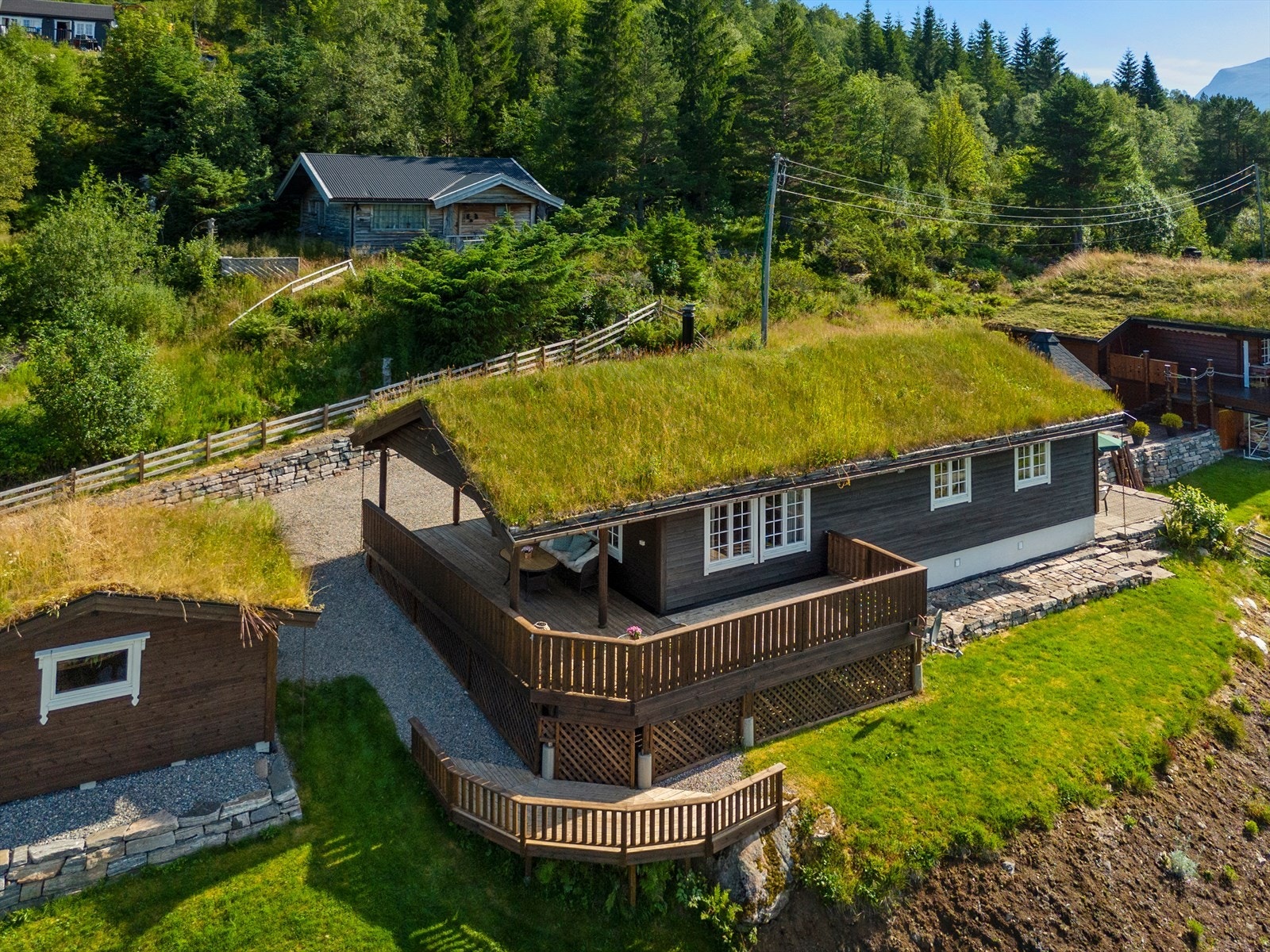 Dronefoto Galleribilde