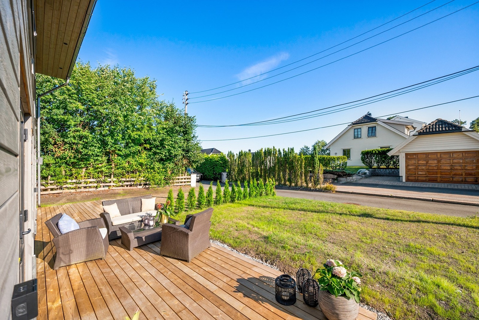 Markterrasse. Galleribilde