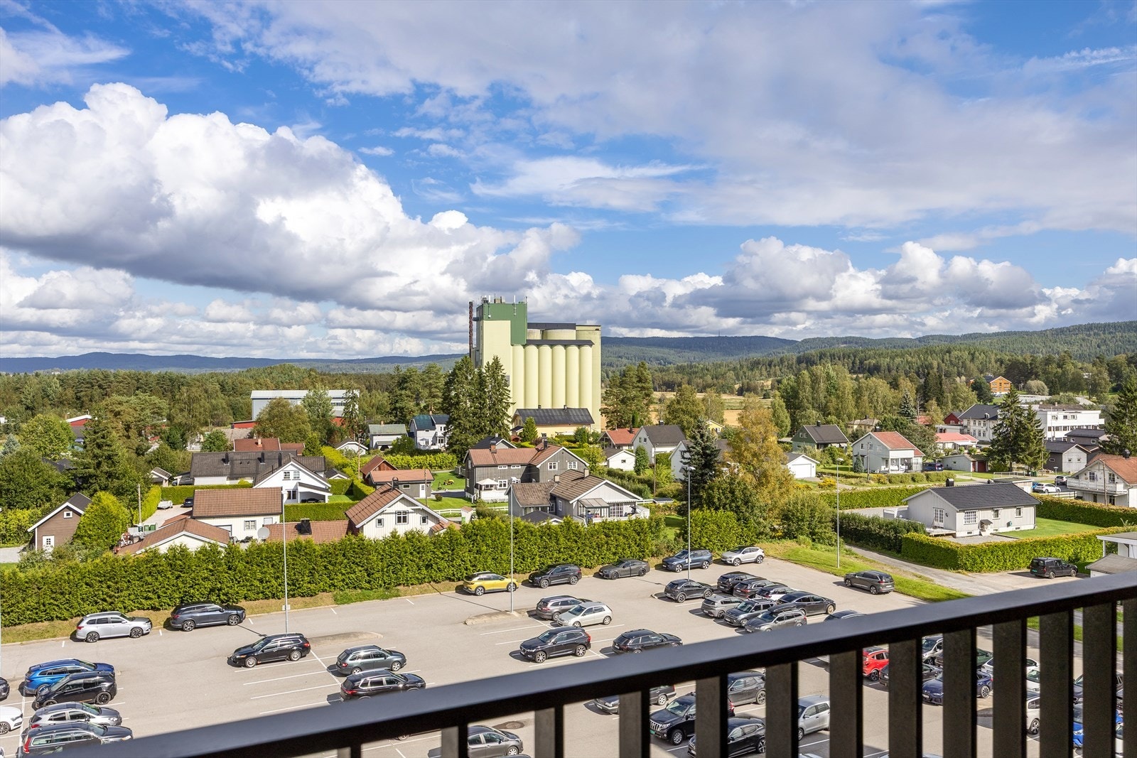 Utsikt fra svalgangen Galleribilde