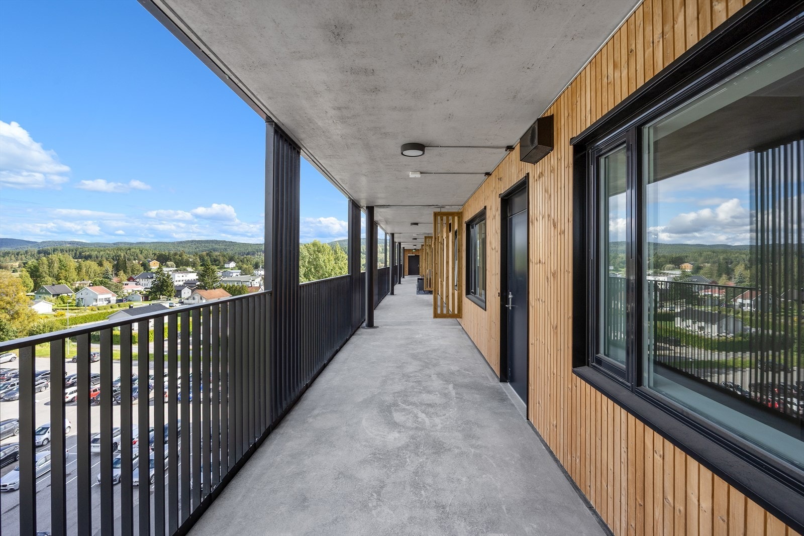 Det er heis opp til etasjeplan Galleribilde