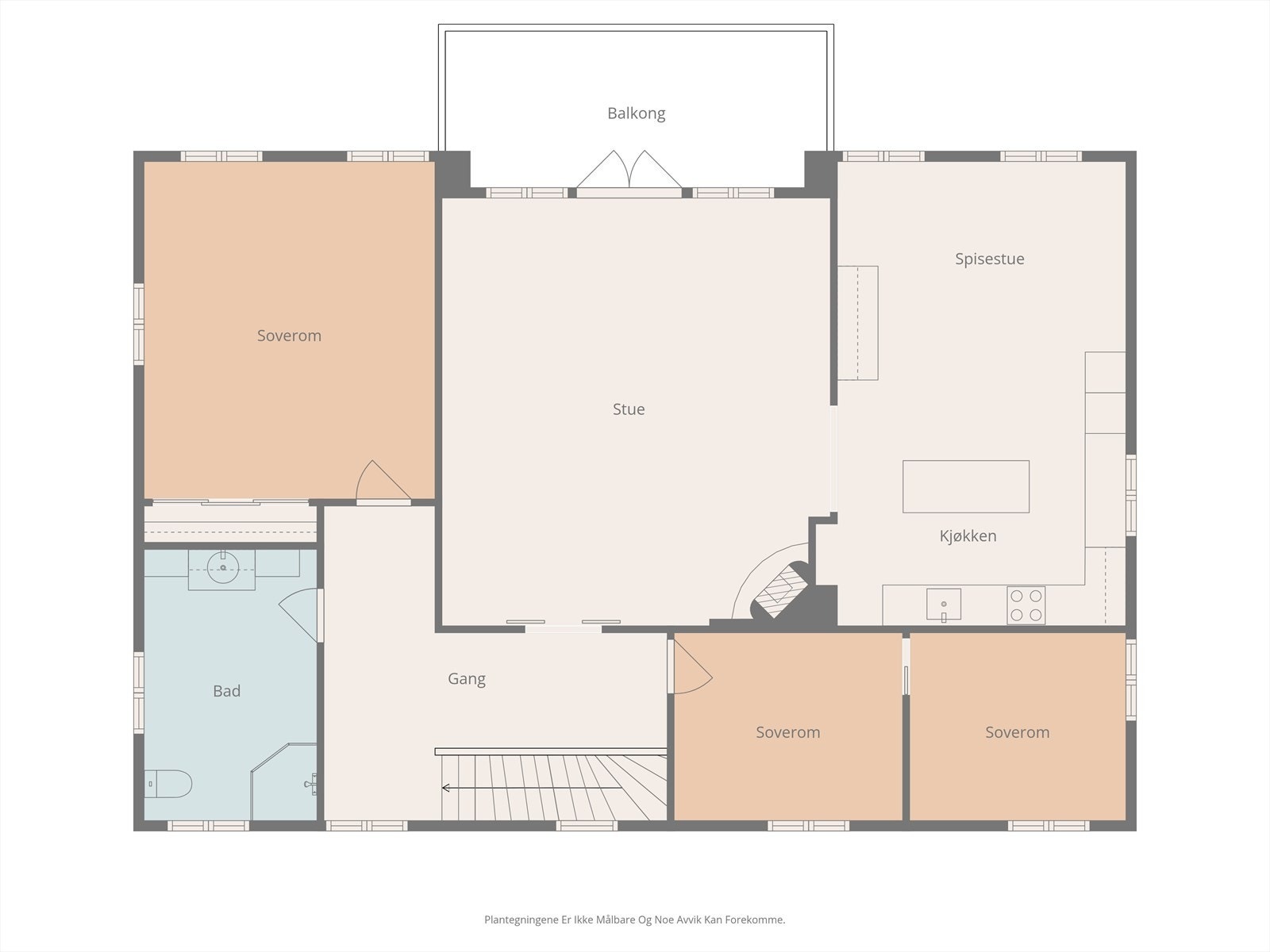 Plantegning 2. etasje. Galleribilde
