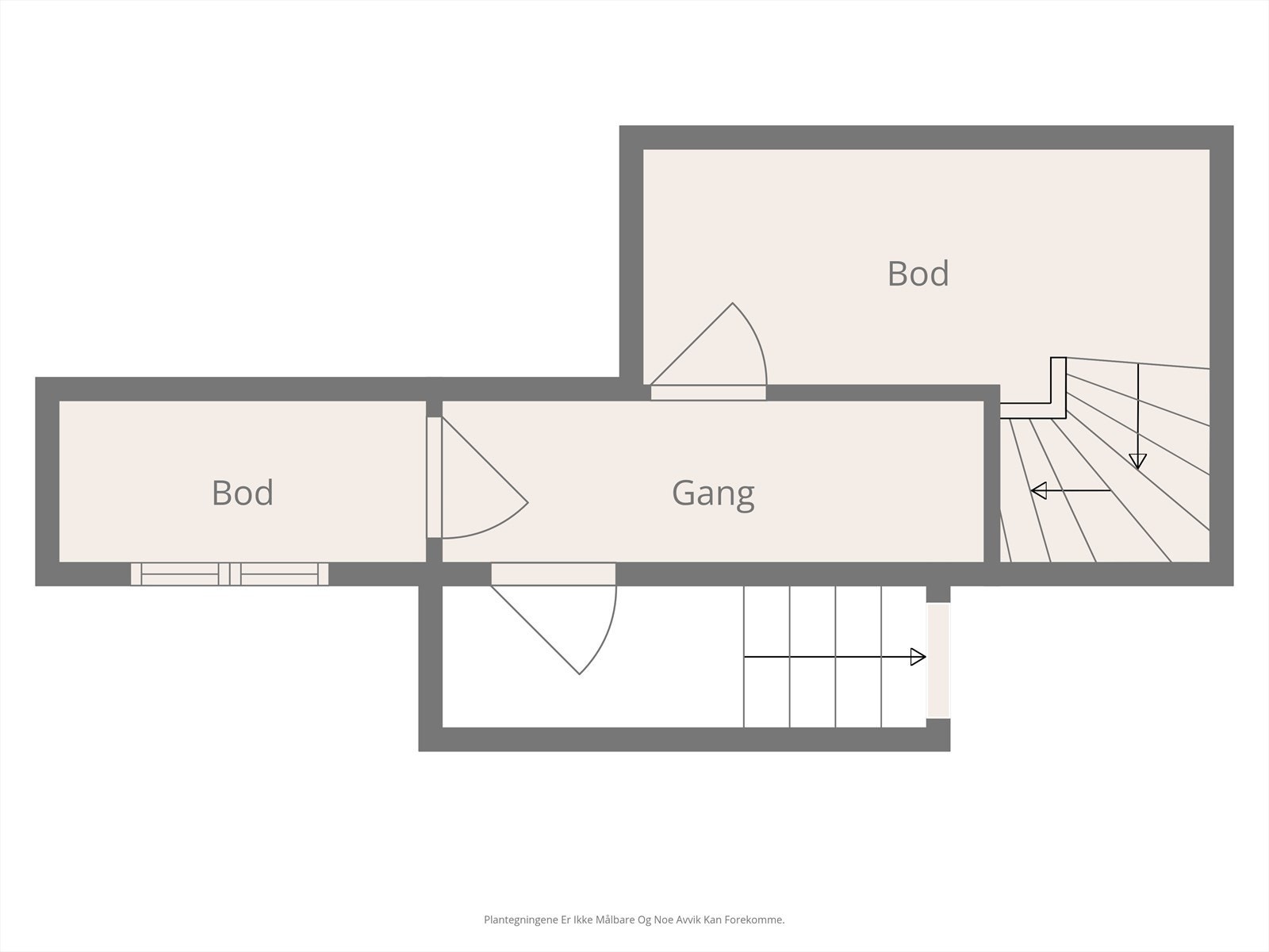 Plantegning underetasje. Galleribilde