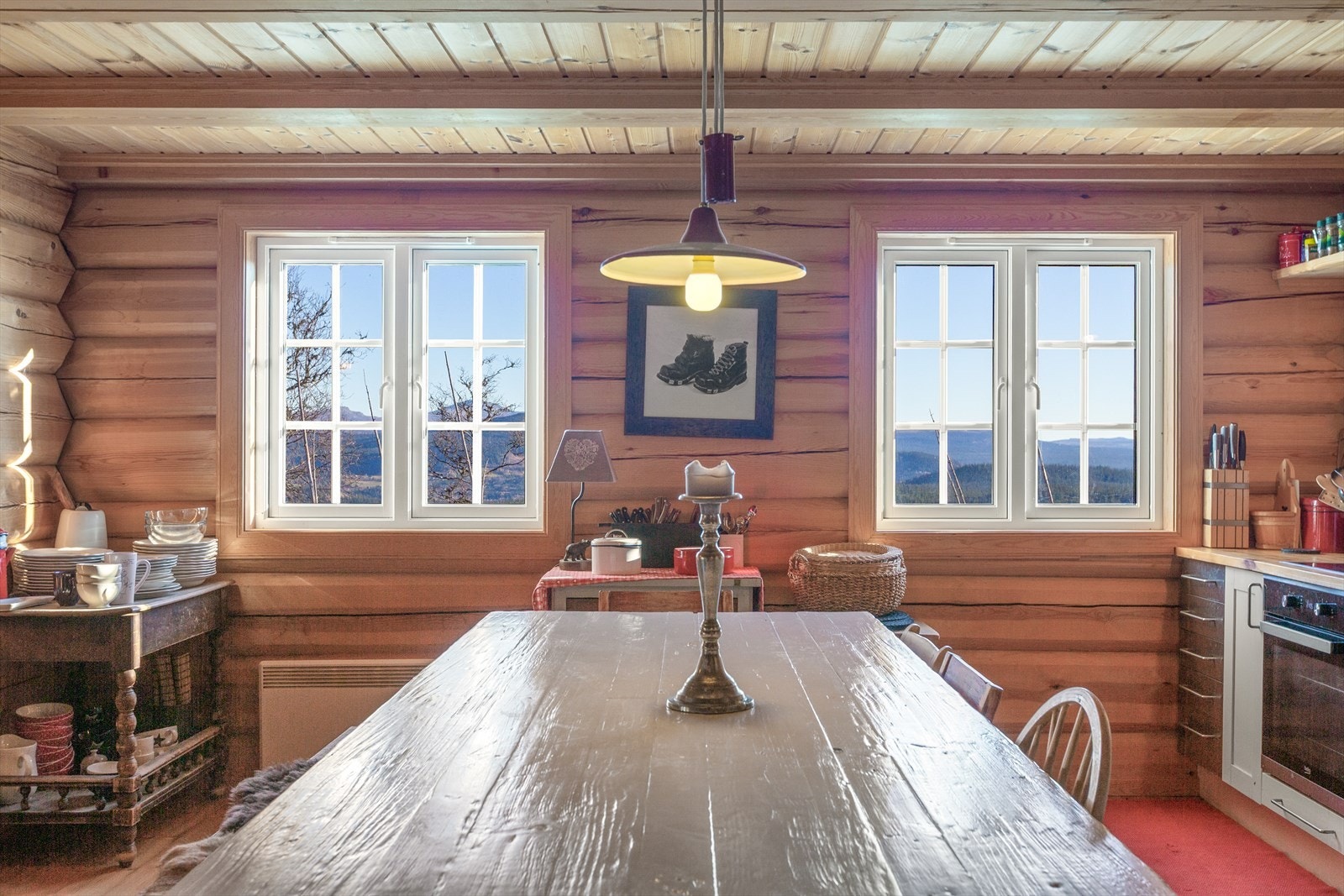 Her kan hele familien kan samles til et godt måltid. Galleribilde