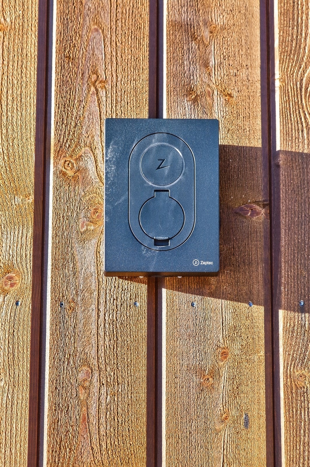 Ladepunkt for el-bil Galleribilde