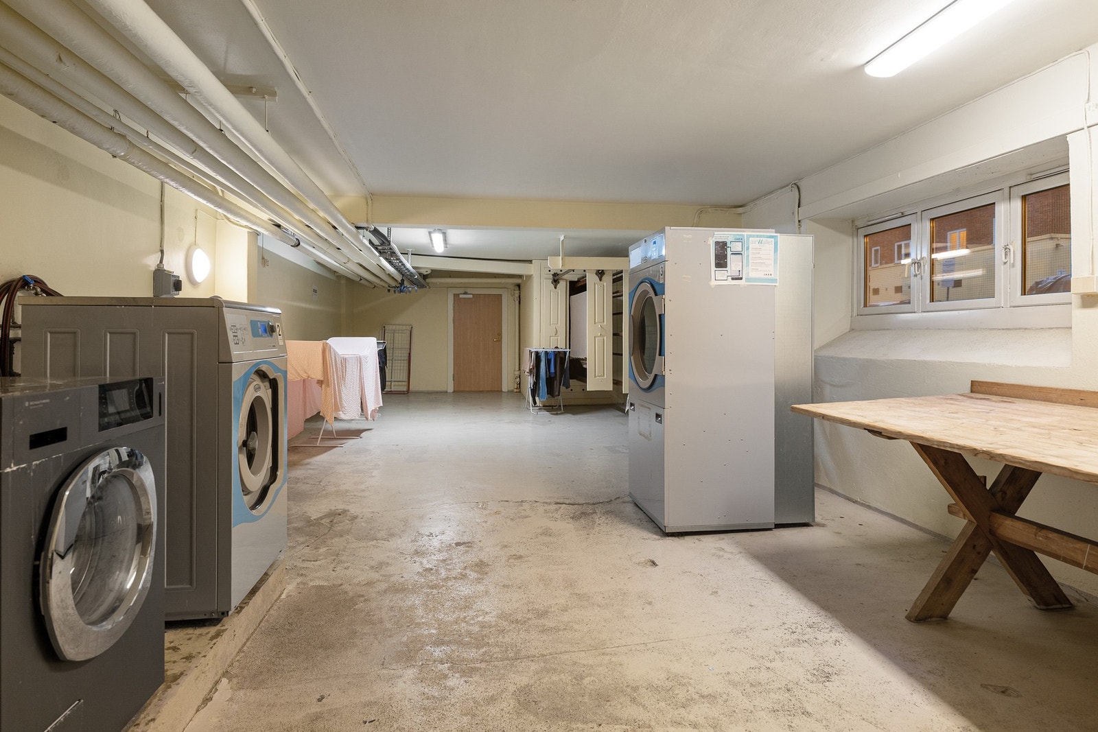 Borettslaget har fellesvaskeri. Galleribilde