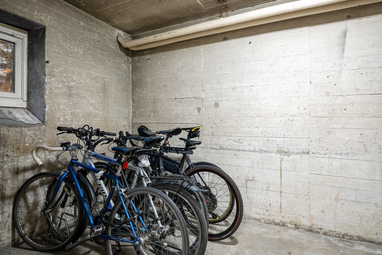 Det er også felles sykkelbod. Galleribilde