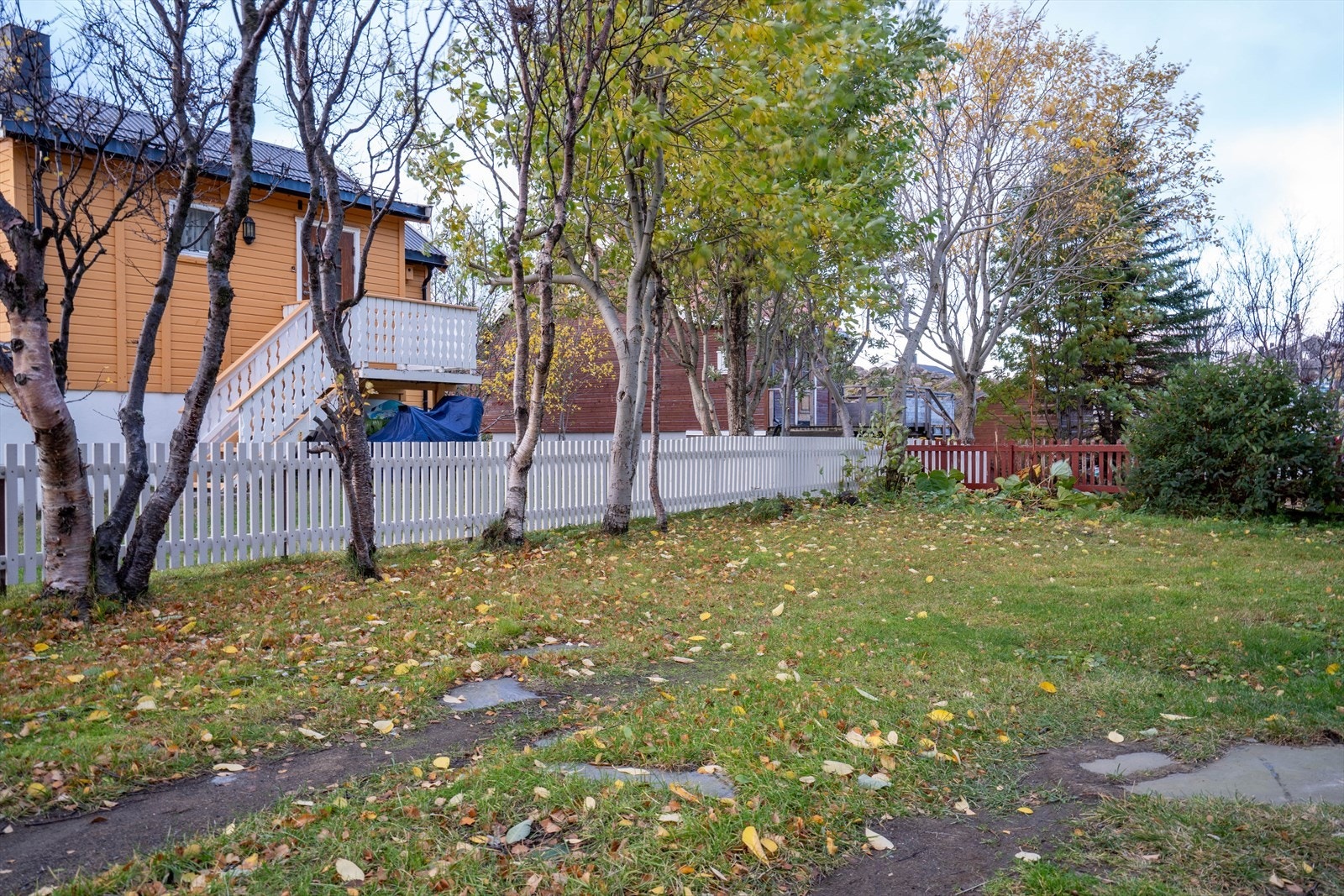 Fremsiden av boligen. Galleribilde