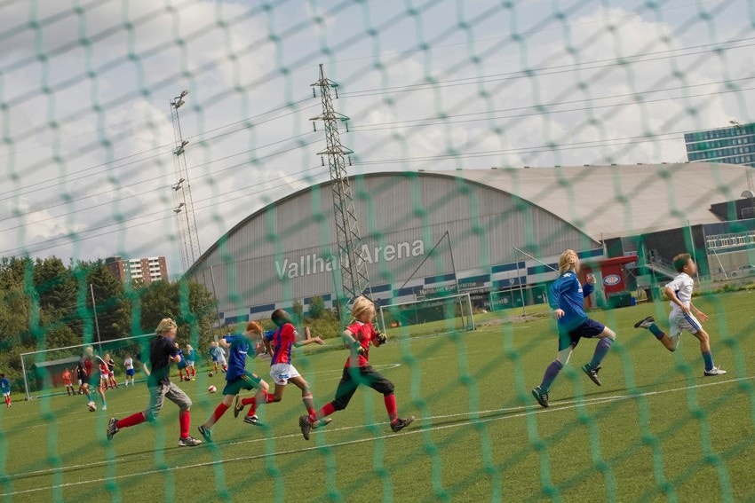 Kort vei til Valle Hovin og Valhall Arena som er kjent for sine allsidige idrettsanlegg og store konsertarrangementer. Galleribilde