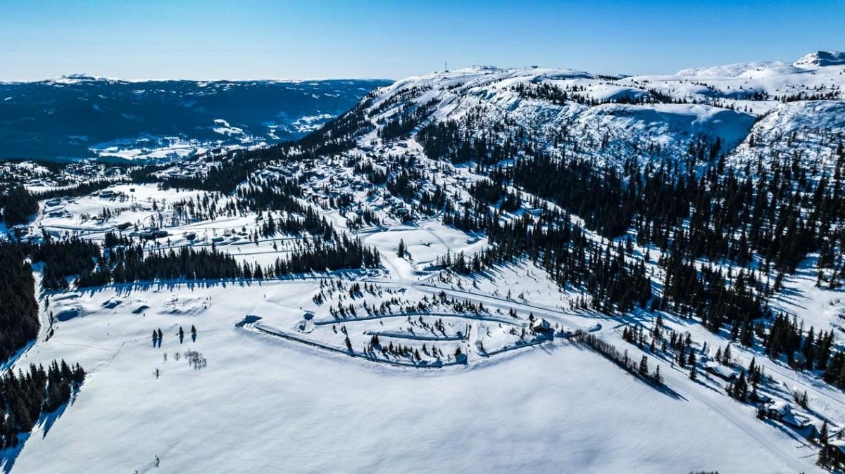 rett ved langrennssporet og kort vei til alpinbakken Galleribilde