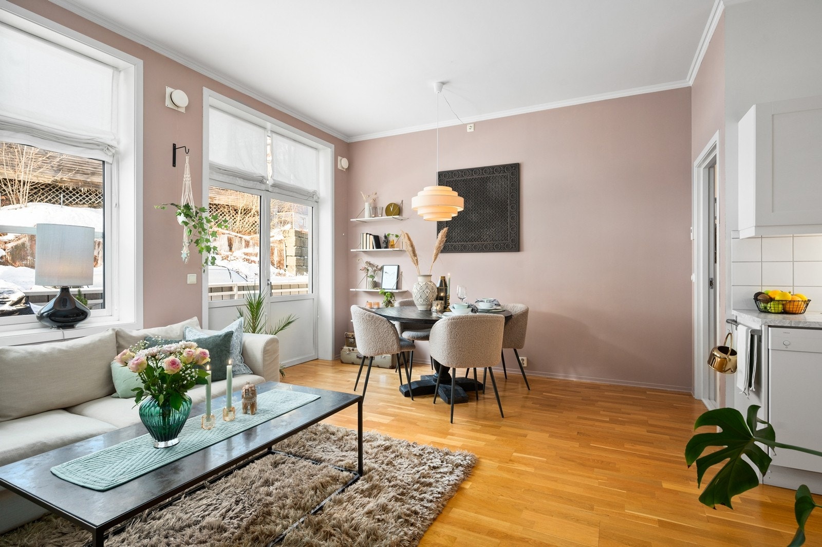 Tv og internett fra Altibox er inkludert i fellesutgiftene. Galleribilde