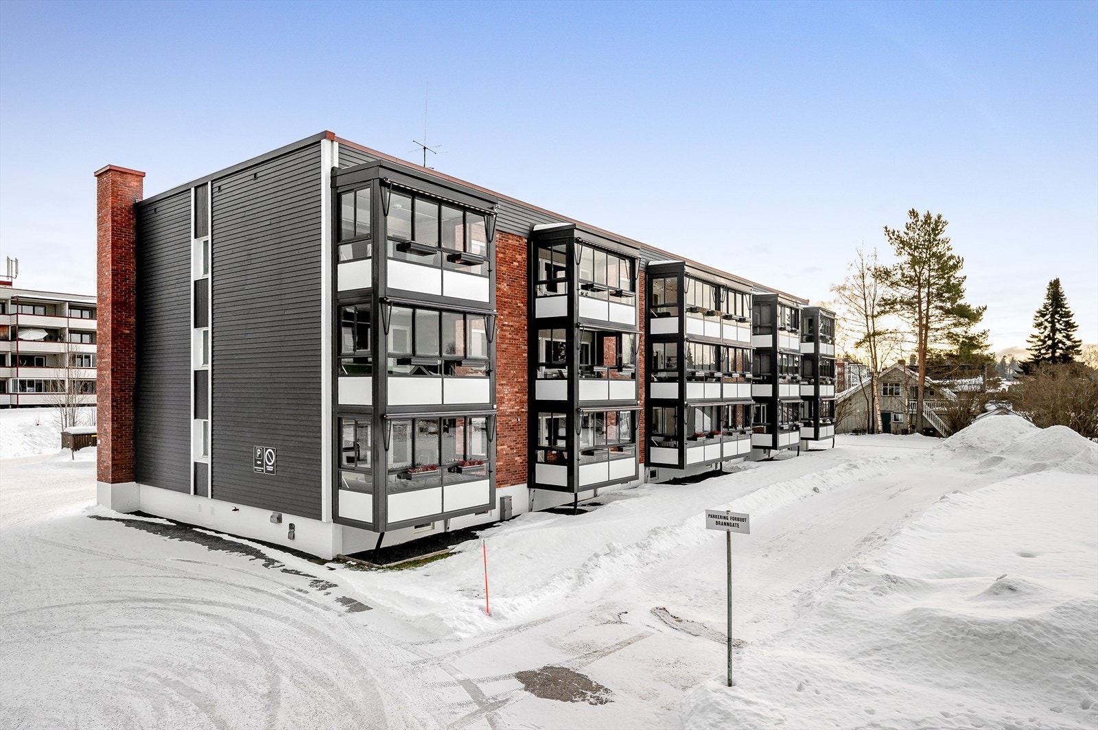 Borettslaget har god vedlikeholdshistorikk med bla. rehabilitering av tak og oppussing utvendig i 2021-2022. Galleribilde