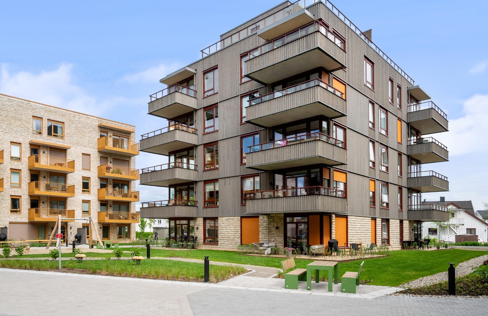 Fasade hus G Galleribilde