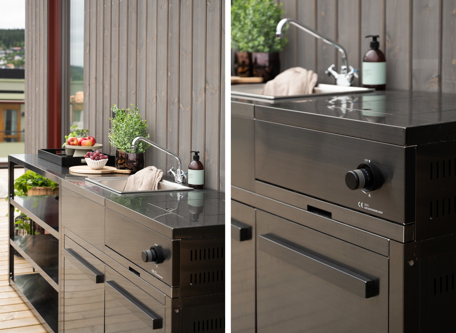 Praktisk utekjøkken Galleribilde