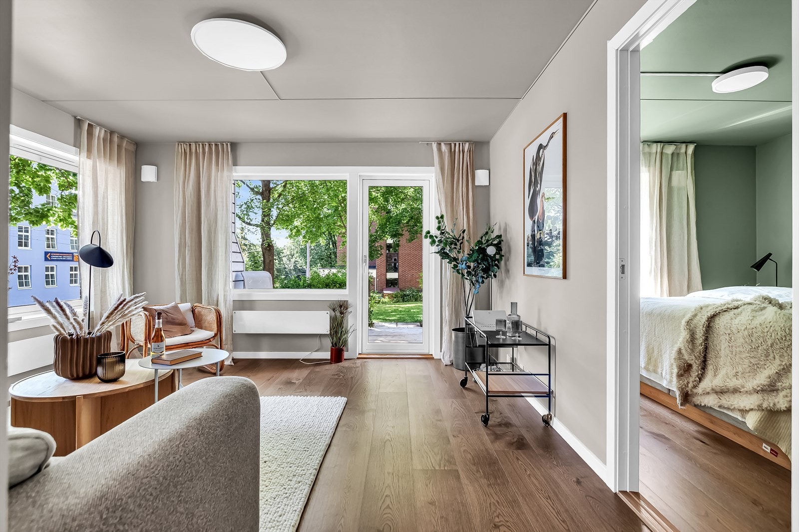 Leiligheten er pusset opp i 2025 og fremstår som strøken og klar for innflytting Galleribilde