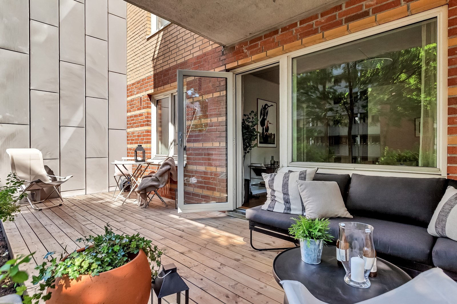 Sjeldent lekker, lys og usjenert 4r leilighet m/stor terrasse og modernisert standard fra 2025 Galleribilde