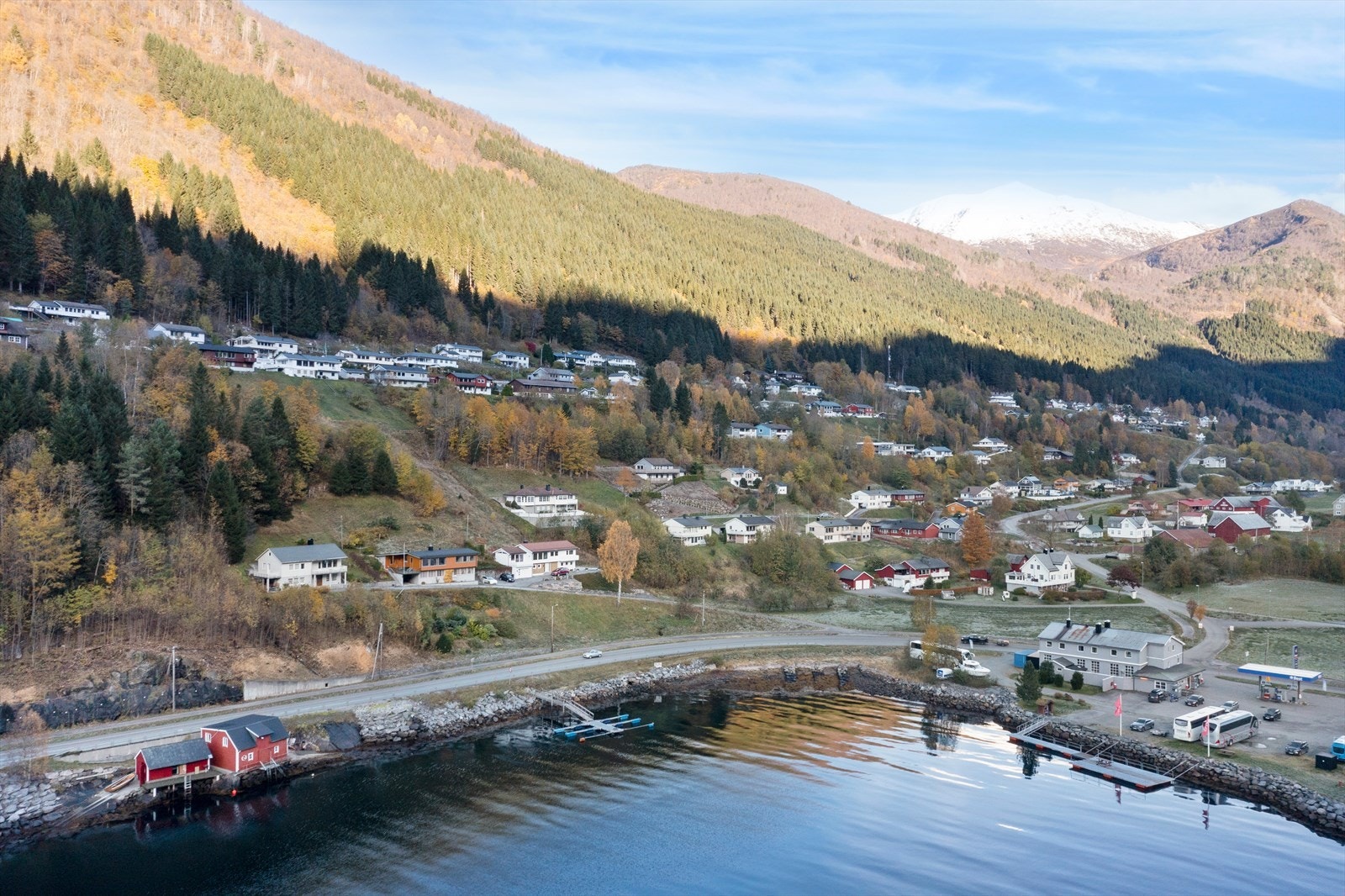 Dronebilde Galleribilde