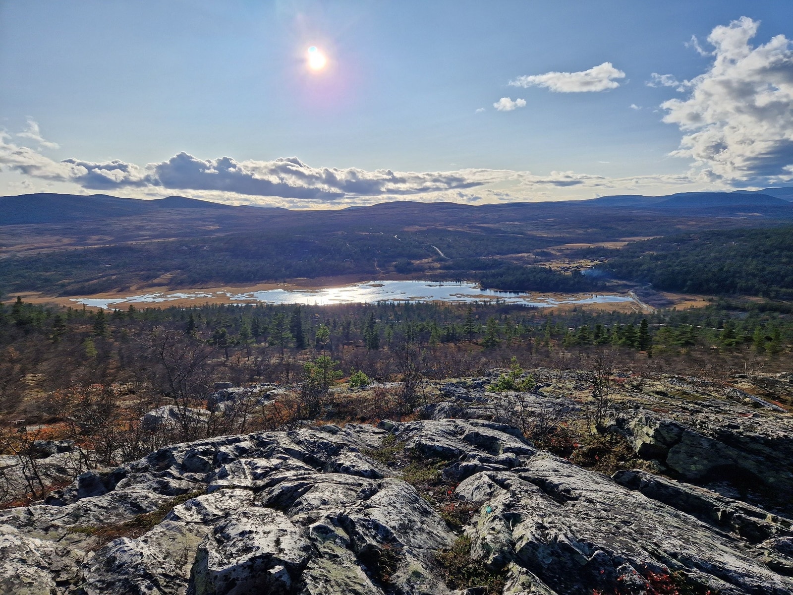 Utsikten fra Veslekletten. Galleribilde