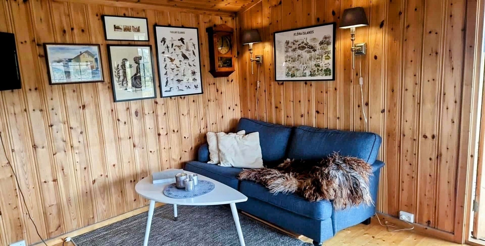 Sofakrok for hvile og ro etter aktiv dag ute. Galleribilde