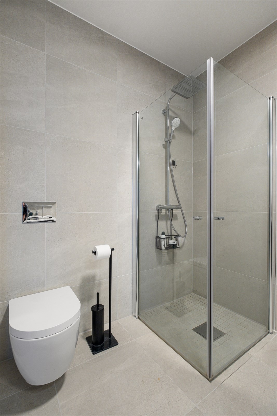 Romslig dusjhjørne Galleribilde