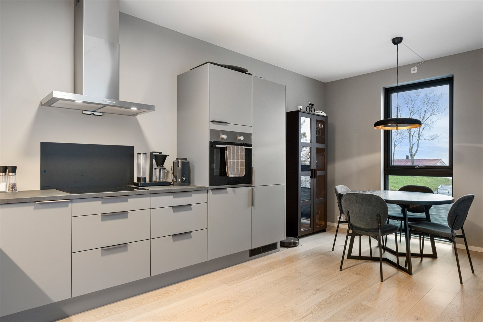 Det er god plass til spisemøblement Galleribilde