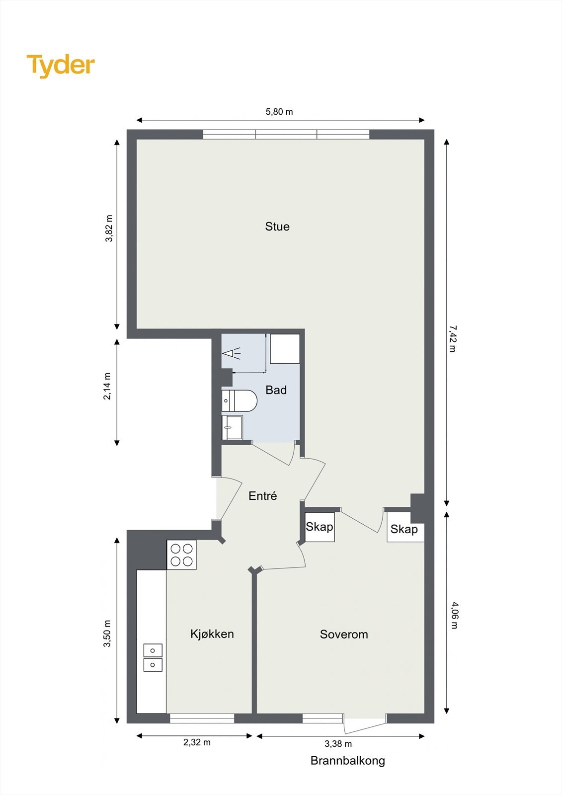 Plantegning. Galleribilde