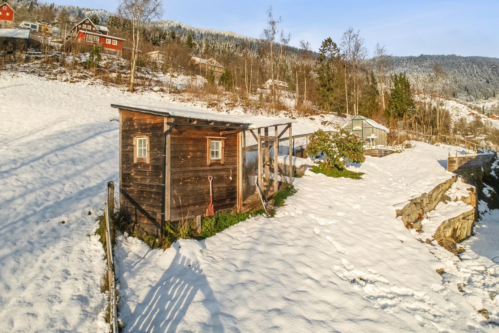 Hønsehus og drivhus Galleribilde
