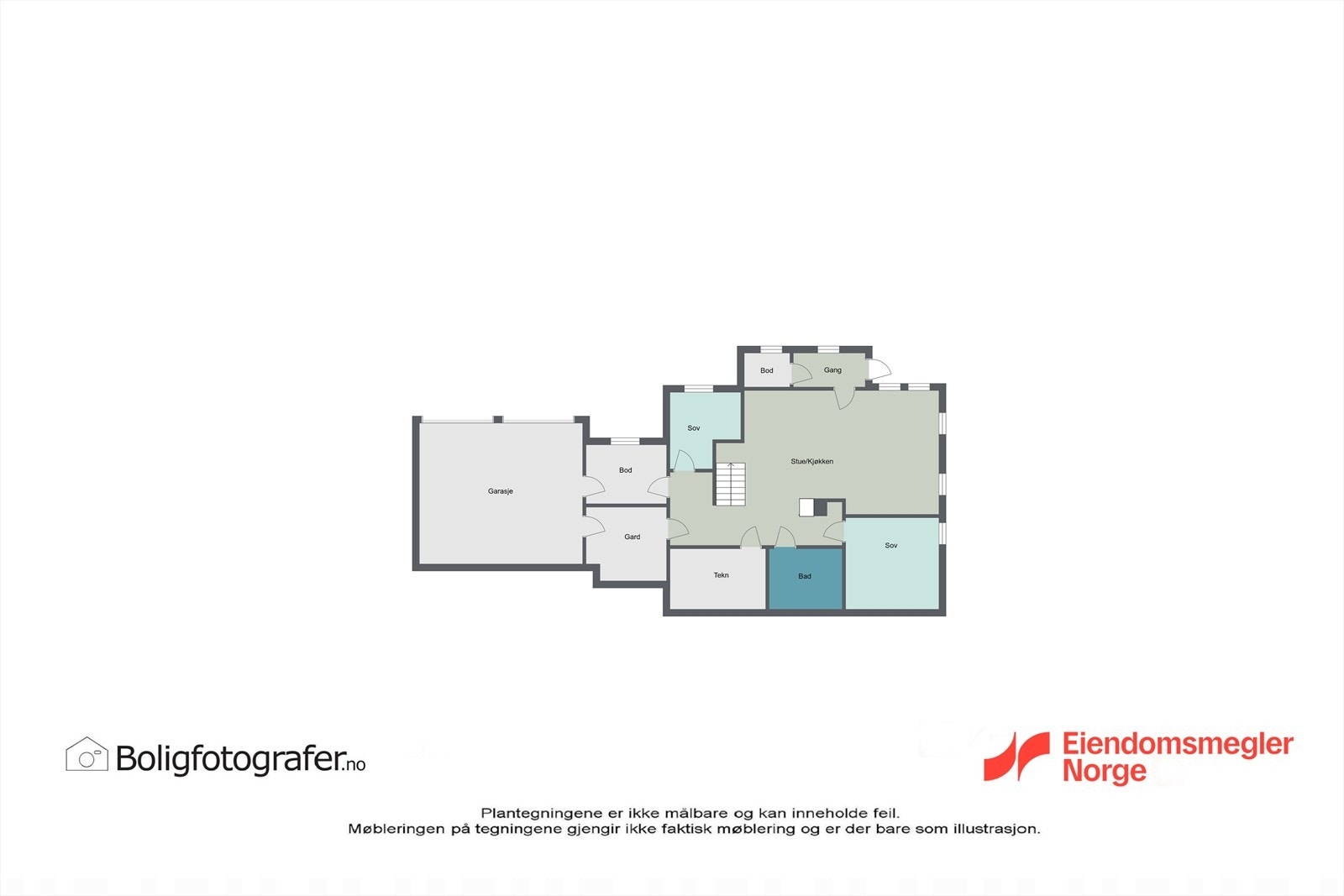 Plantegning kjeller Galleribilde