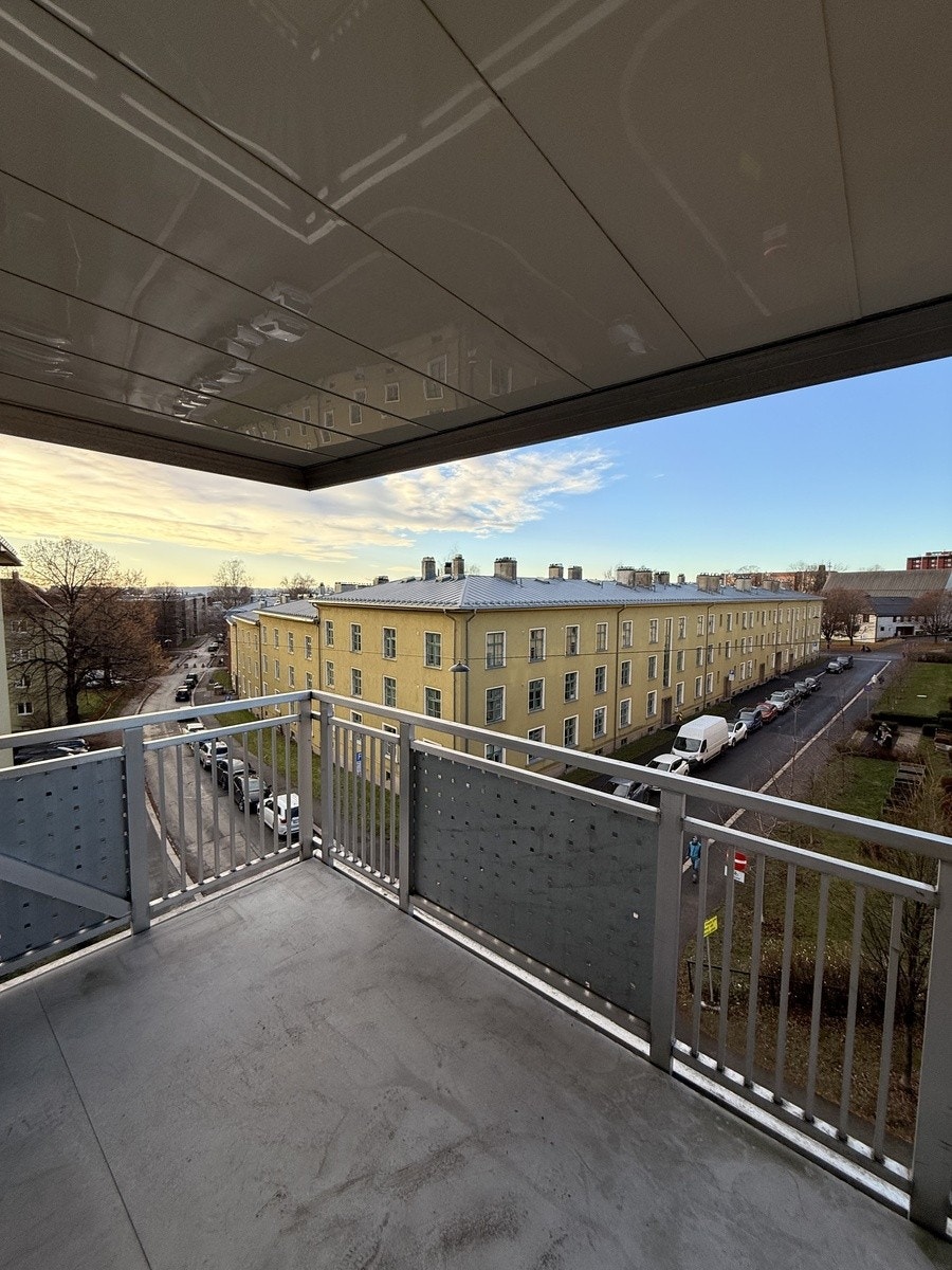 Privat balkong Galleribilde