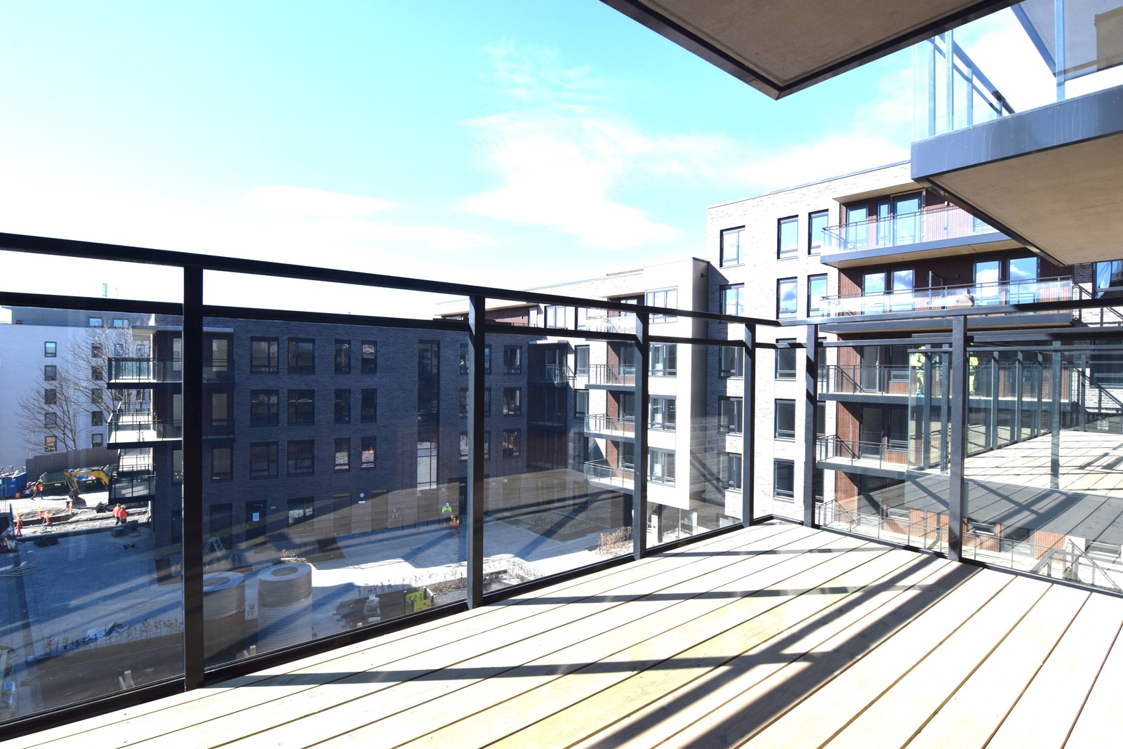 Overbygd balkong. Galleribilde