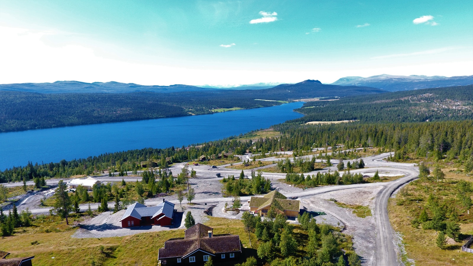 Fin utsikt over Gålåvannet Galleribilde