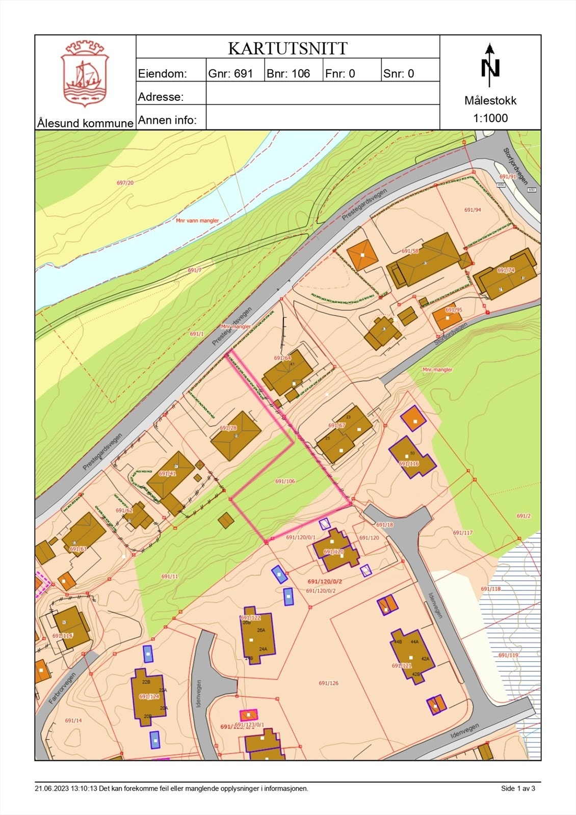 Situasjonskart Galleribilde