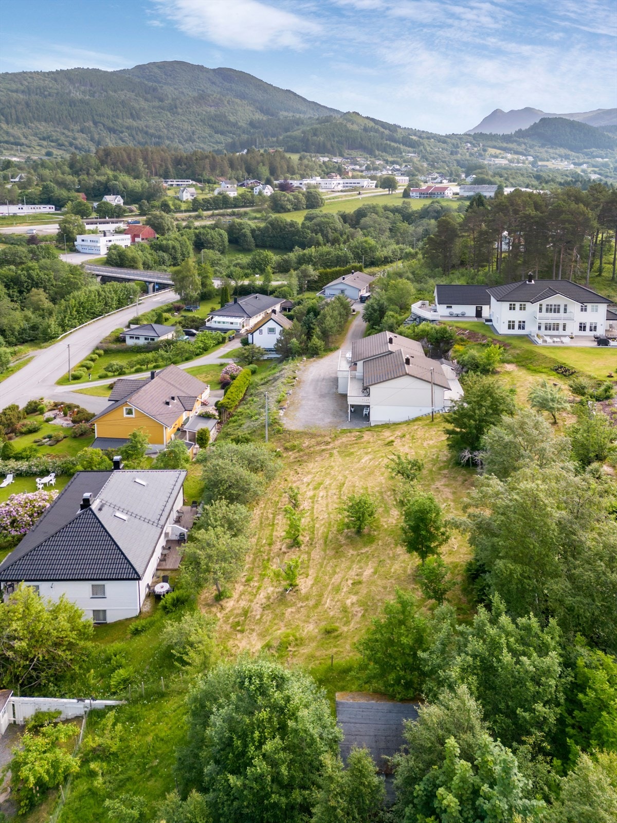 Dronebilde Galleribilde