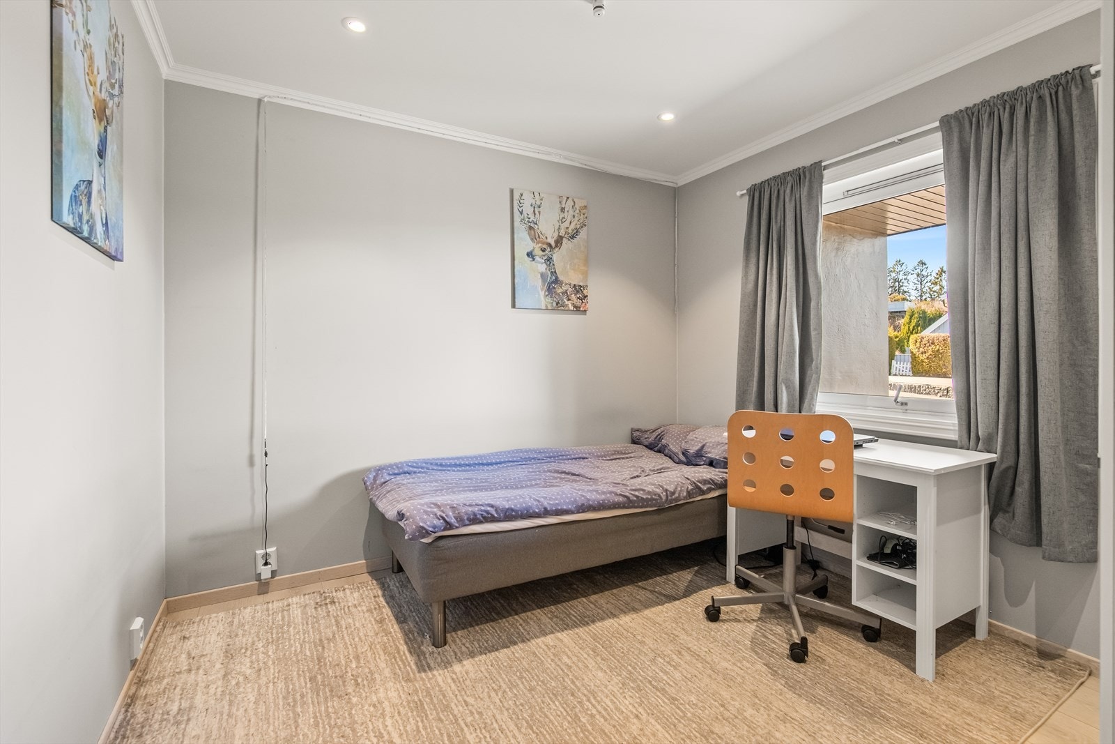 Soverom nr. to i underetasjen. Galleribilde