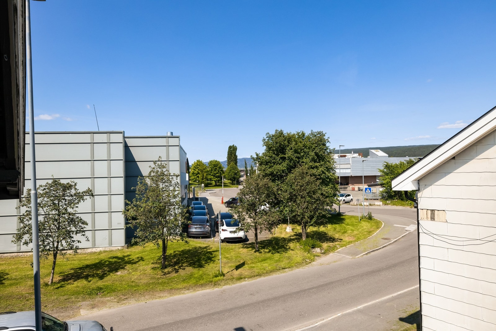 Utsikt fra balkongen. Galleribilde