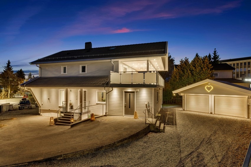 Her får du enkel adkomst og gode parkeringsmuligheter. Galleribilde