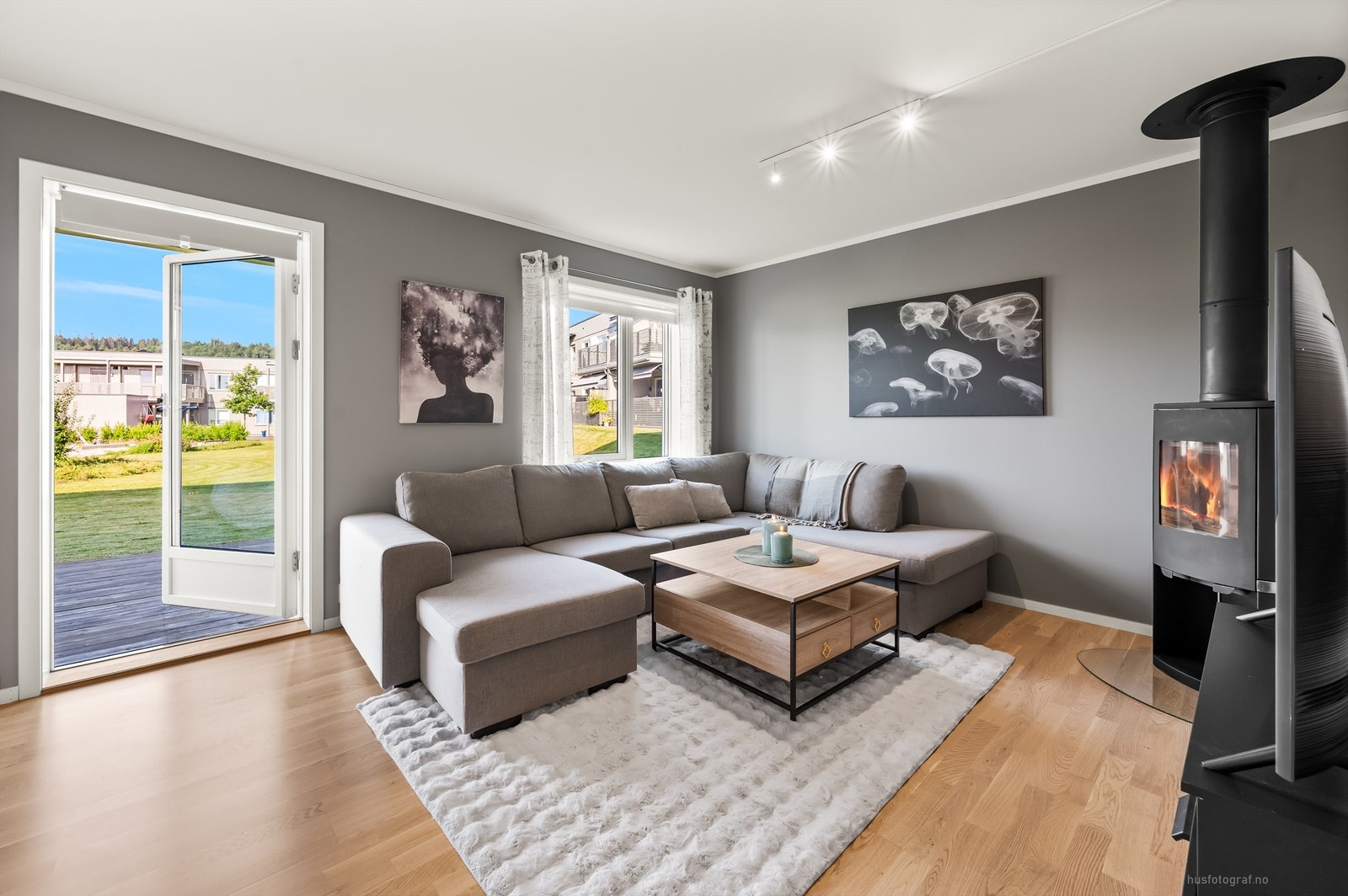 Leiligheten har en gjennomgående god standard Galleribilde