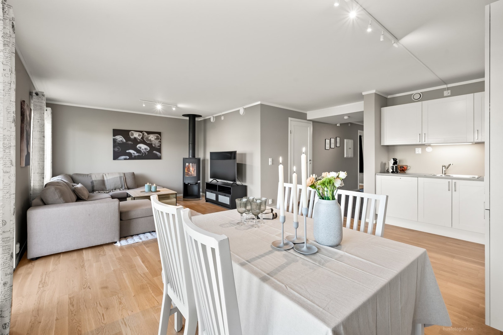 Balansert ventilasjonsanlegg i leiligheten Galleribilde