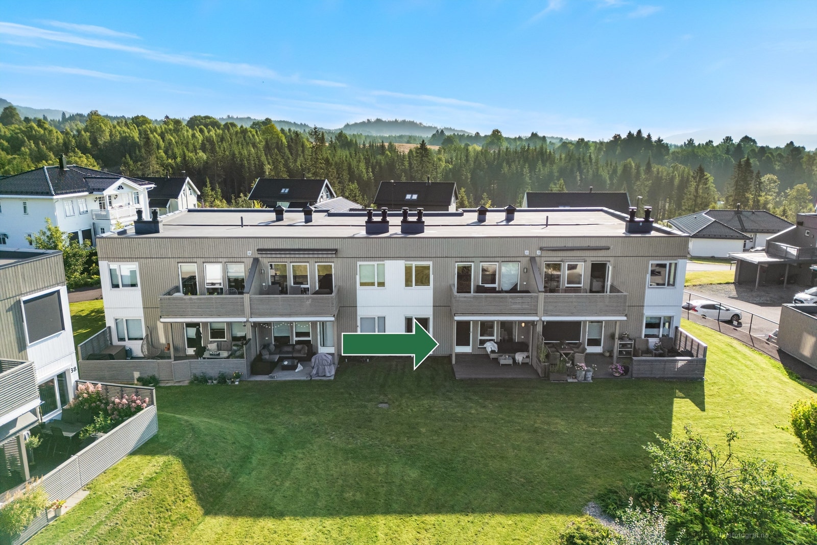 Umiddelbar nærhet til flott turterreng både om sommeren og vinteren, preparerte skiløyper og hyggelige turstier Galleribilde