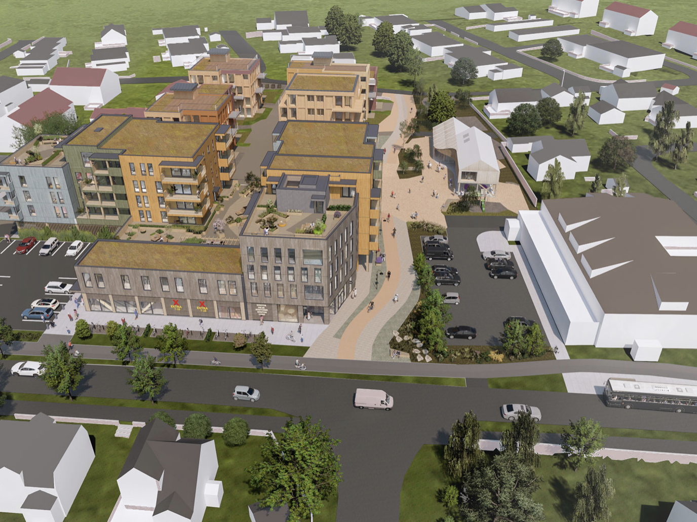 Illustrasjonsbilde - for mer info se: https://folksom.no/tolvsrod-torg Galleribilde