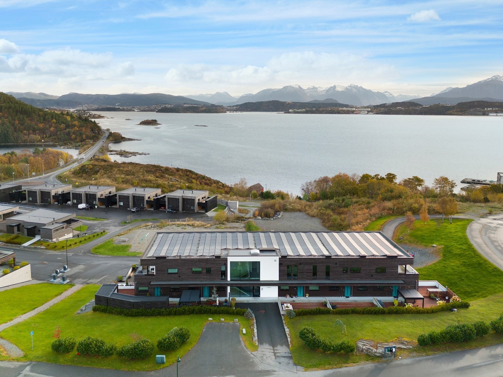 Dronebilde Galleribilde