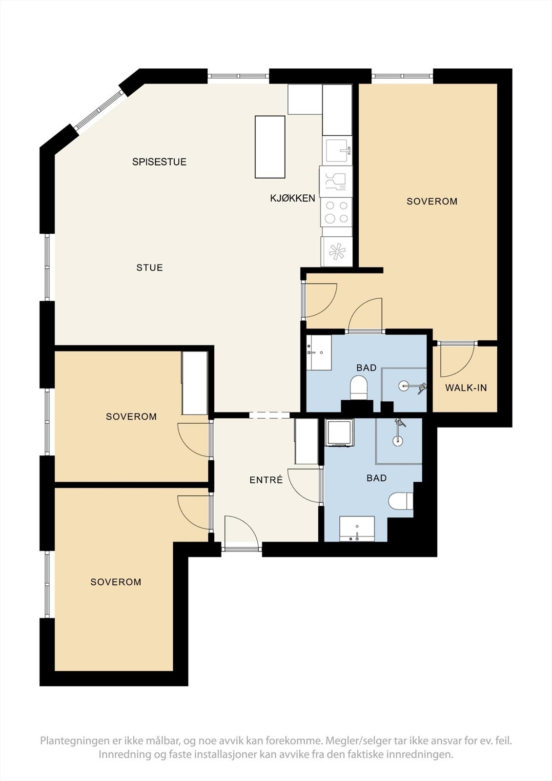 Plantegning. Galleribilde