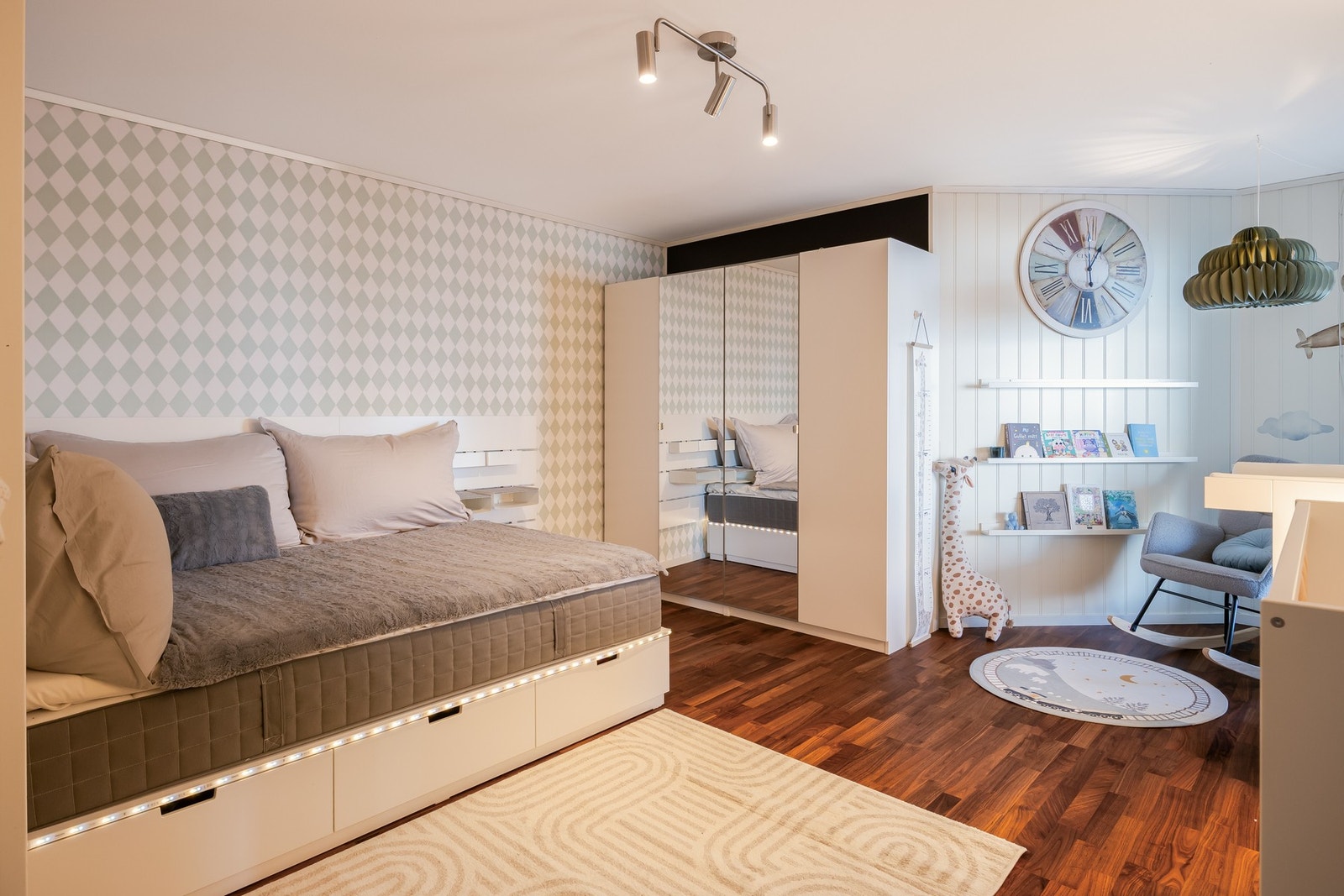 Soverom 2 på 17,5m² i sokkel etasje. Galleribilde