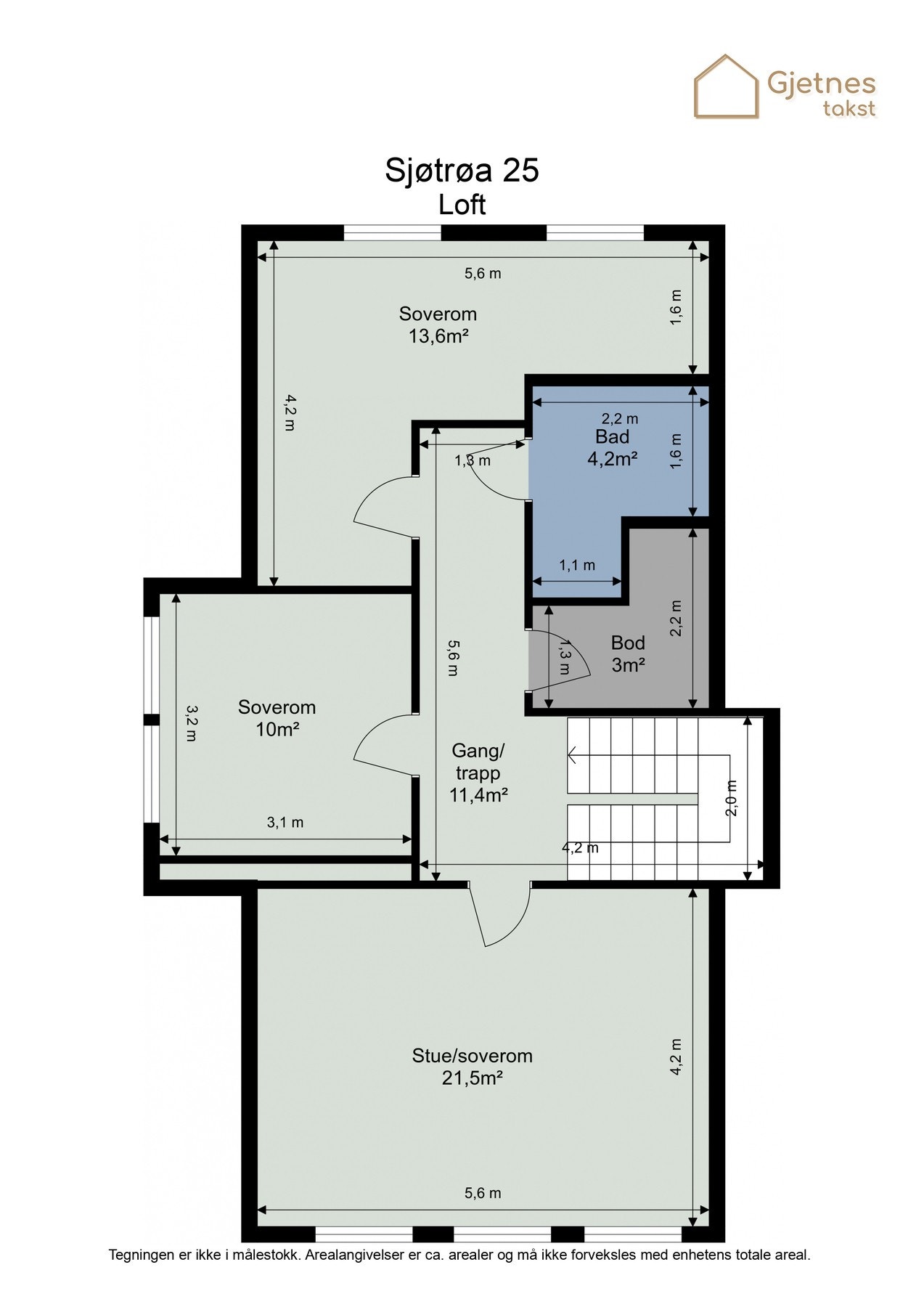 Plantegning 2.etasje. Galleribilde