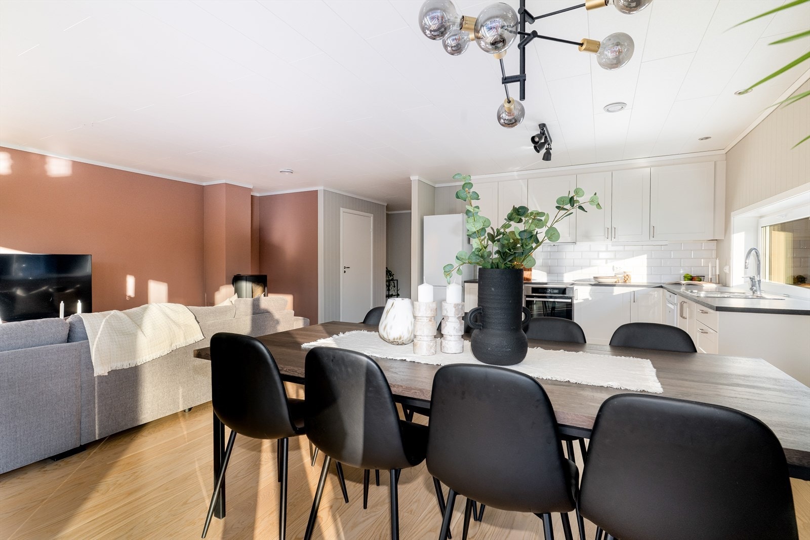 Moderne løsninger og fargevalg. Galleribilde